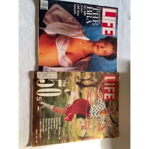 Vintage Life Magazines: 1972 & 1990 Editions Iconic Covers Bra Hula Hoop